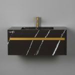 روشویی سرامیکی یکپارچه مدل W141C - کریچ